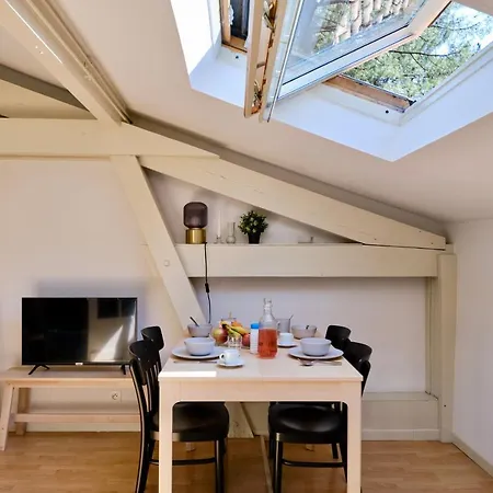 Appartement Nid De Line, Hostal Naou Hossegor Wifi Netflix *